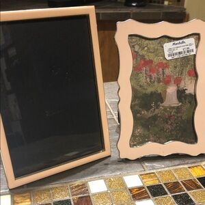 Two pink photo frames💕